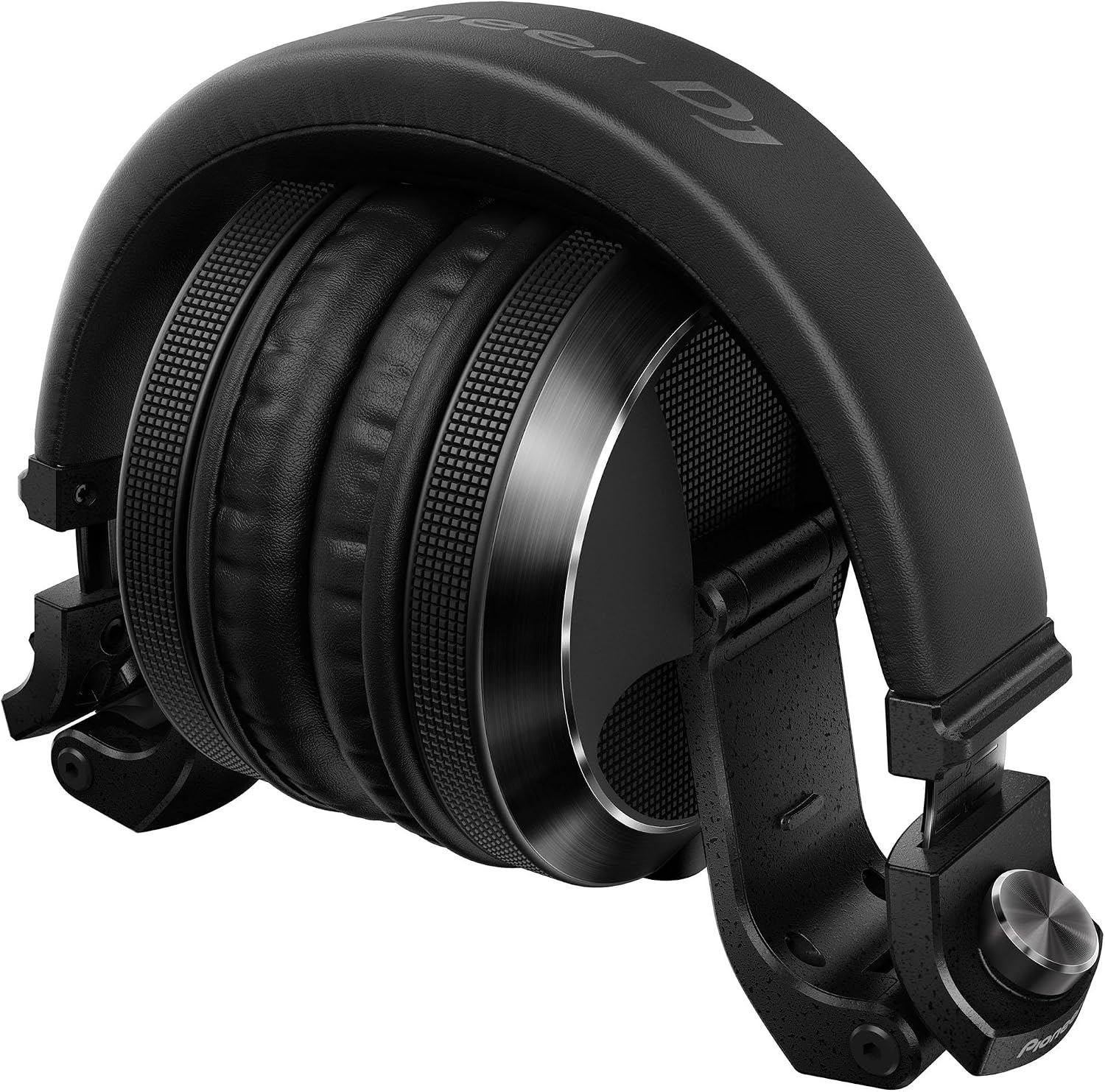 Pioneer DJ HDJ-X7 Professional Over-Ear DJ Headphones - Black Bundle with Case, Stand, and Austin Bazaar Polishing Cloth