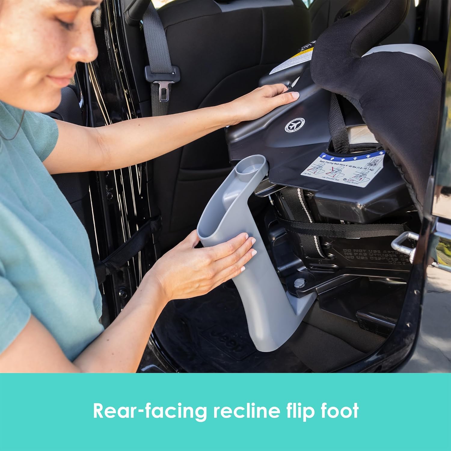 Baby Trend Trooper™ Slim 3-in-1 Convertible Car Seat, Dash Grey – Slim Fit, 3-in-1 Growth Modes, Lightweight Design, Adjustable Comfort Padding