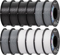 Creality PETG 3D Printer Filament 12 kg, Excellent Toughness High Precision, Odorless Non-Toxic Moistureproof, Glossy PETG Filament 1.75mm for 3D Printer