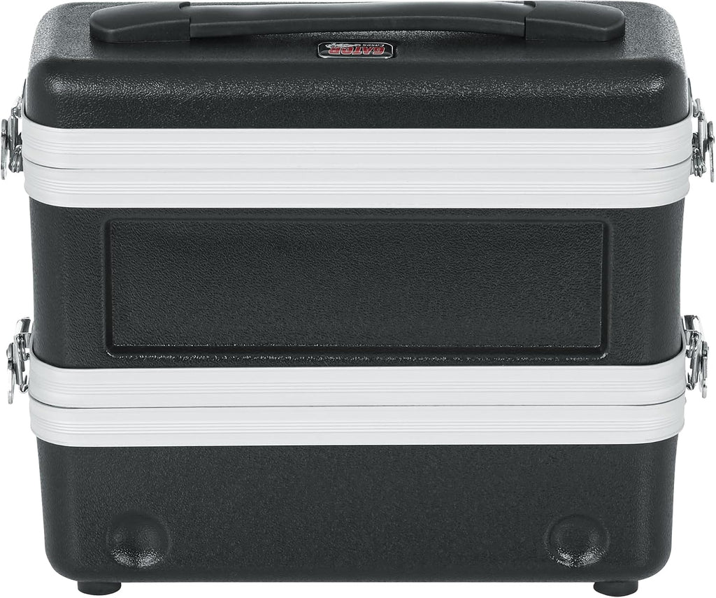 Gator Cases Single Wireless Microphone System Case, Live-in Style Holds Reciever, Body Pack, and Microphone with Antenna Access (GM-1WP)