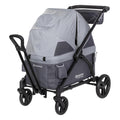 Baby Trend Navigator 2-in-1 Stroller Wagon, Madrid Grey