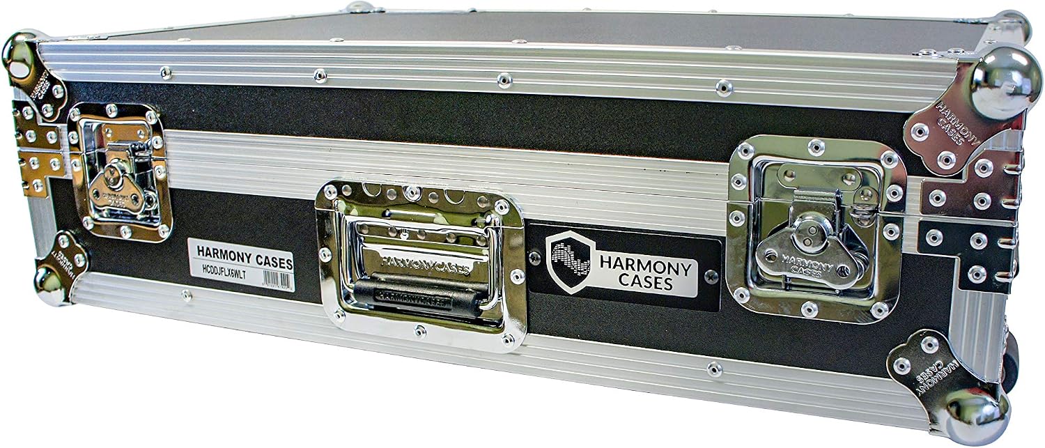 Harmony Audio HCDDJFLX6WLT Flight Glide Laptop Tray DJ Custom Case Pioneer DDJ-FLX6