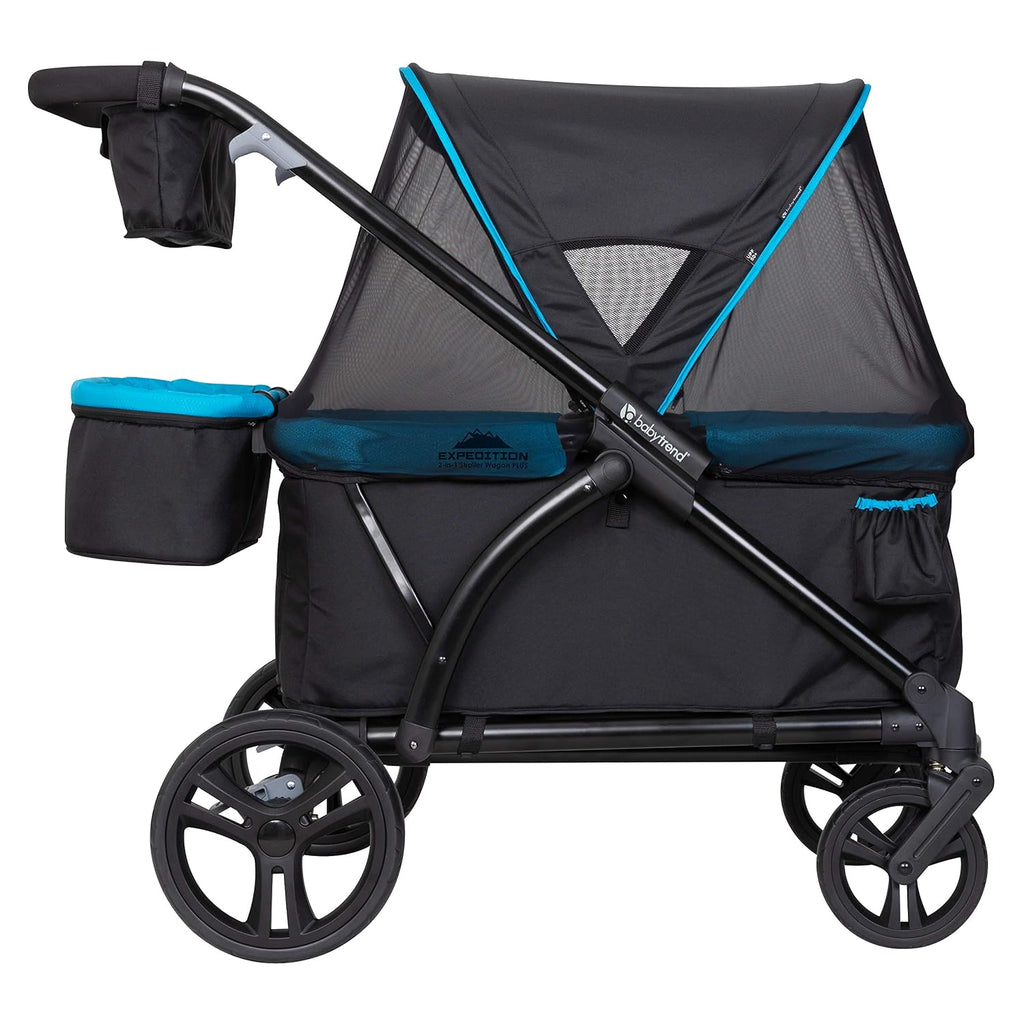 Baby Trend Expedition 2-in-1 Stroller Wagon Plus, Ultra Marine