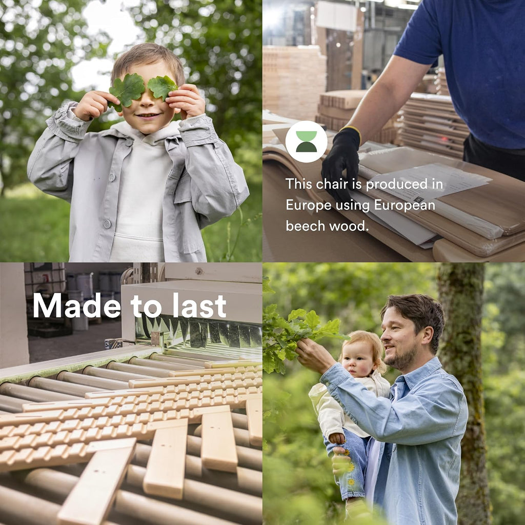 Stokke Tripp Trapp High Chair 2, Serene Pink - Includes Chair + Baby Set with Removable Harness for Children 6-36 Months - Adjustable, Ergonomic & Easy to Clean