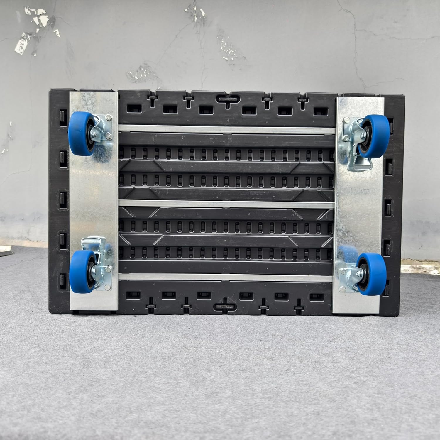 Cable Trunk Road Case Professional Stackable ATA Rolling Storage Road Cases with Wheels Lockable Casters Waterproof Touring Utility Tours for Pro Audio & DJ Equipment (35x22x24 Inches)