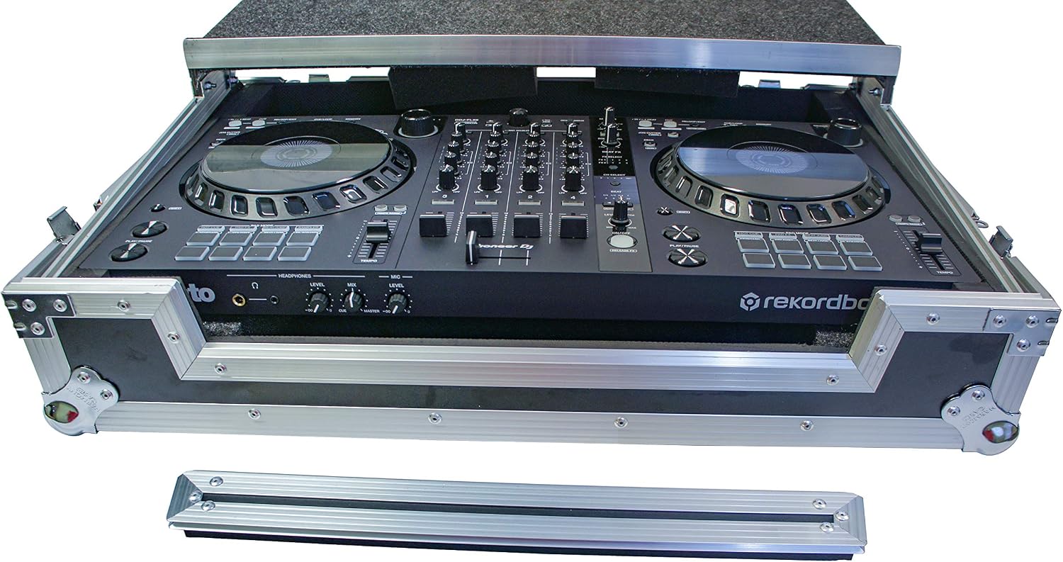 Harmony Audio HCDDJFLX6WLT Flight Glide Laptop Tray DJ Custom Case Pioneer DDJ-FLX6