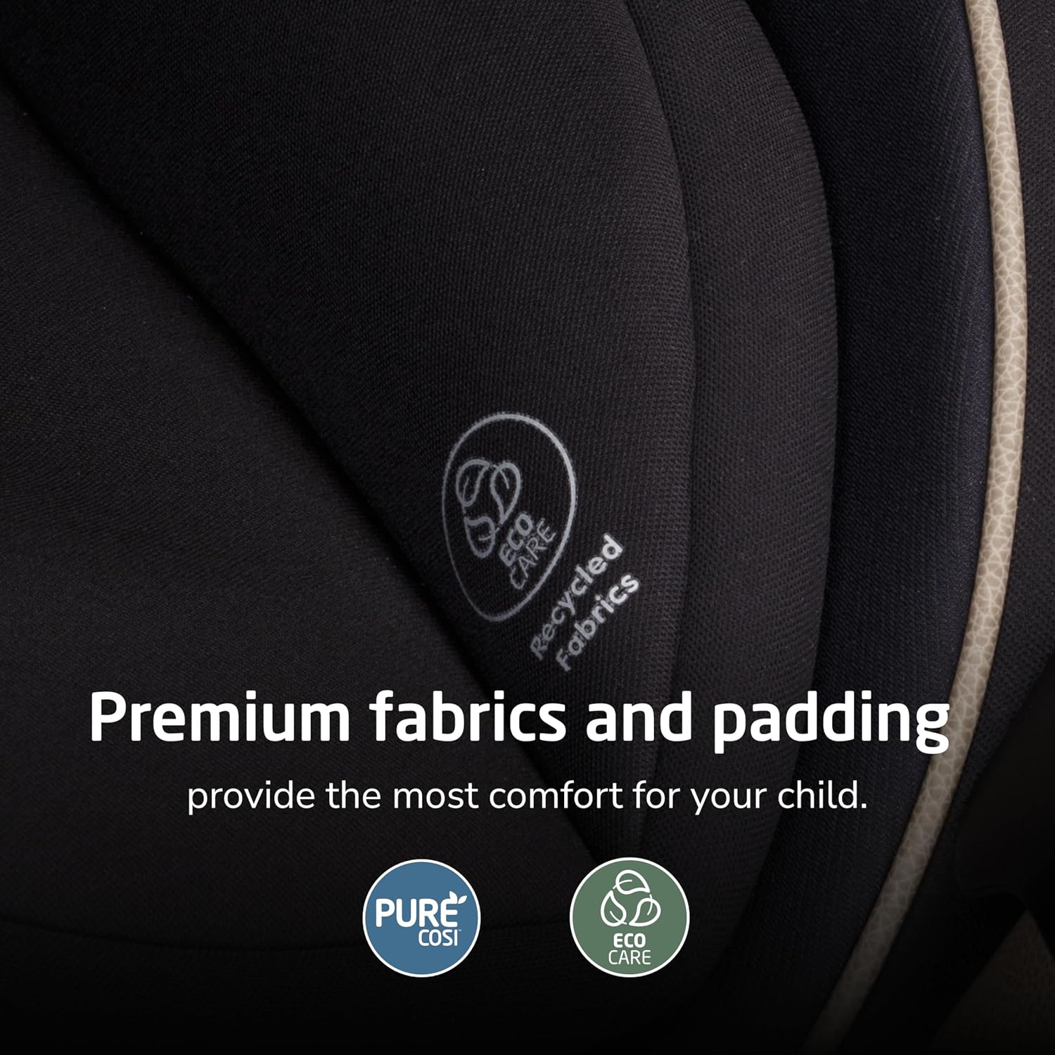 Maxi-Cosi Kani 4-in-1 Infant Kids Convertible Car Seat, Rear-Facing, Forward-Facing, Booster, Slim 3-Across Fit, Magnetic Buckle, 5-Position Recline, Fits 5-100 lbs, 19-57 in, Caspian Caviar