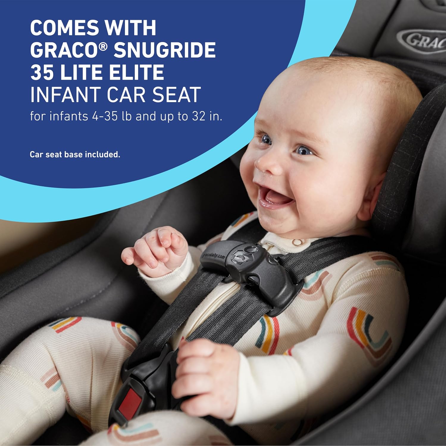 Graco® Modes Nest Travel System, 3-in1 Modular Carseat Stroller Combo, Adjustable Slide2Me Infant Car Seat Carrier, Pramette, Toddler Stroller