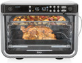 Ninja DT251 Foodi 10-in-1 Smart XL Air Fry Oven, Bake, Broil, Toast, Roast, Digital Toaster, Thermometer, True Surround Convection up to 450°F, includes 6 trays & Recipe Guide, Silver