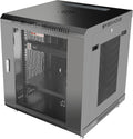Sysracks 12U Wall Mount Server Rack Cabinet, 19' Enclosed Network & IT Rack, 24' Deep, Locking Mesh Door