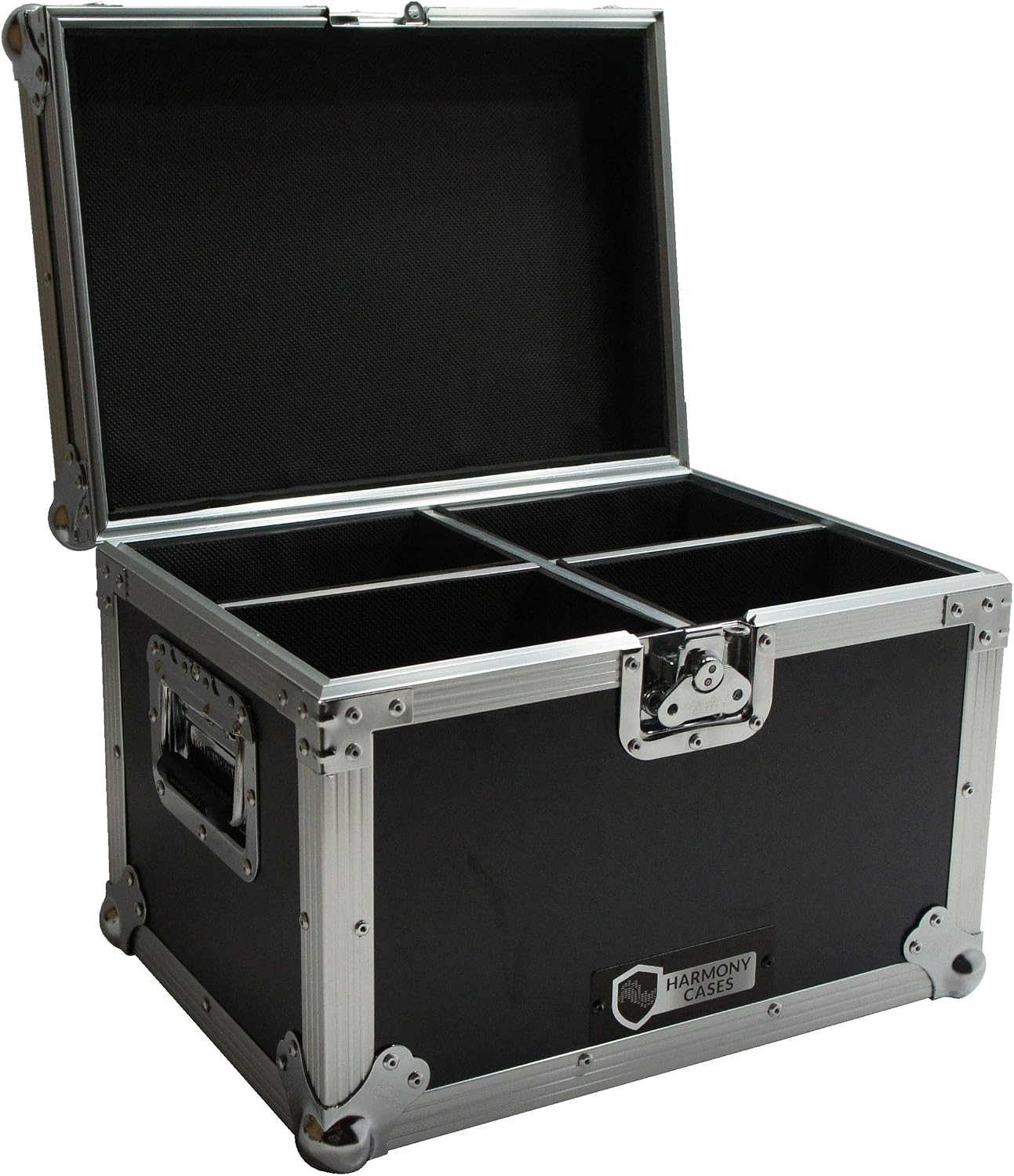 Harmony Audio Cases Quad Chamber Space DJ Lighting Universal Ultility Road Travel Case