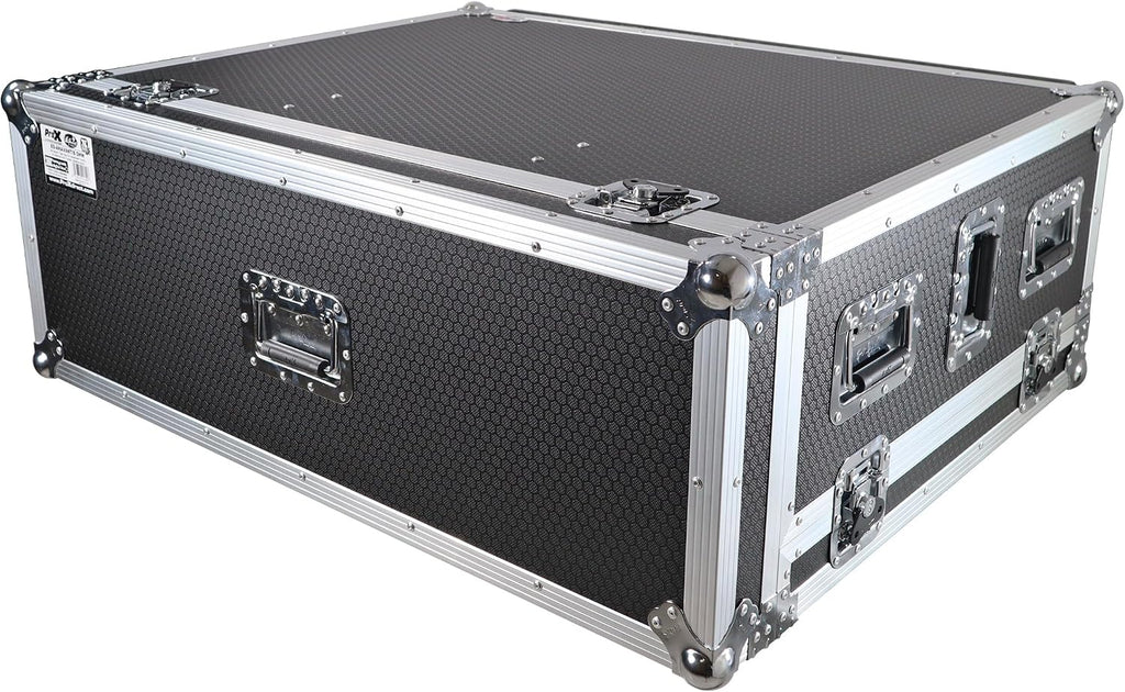 ProX XS-YMTF5DHW ATA Digital Audio Mixer Flight Case for Yamaha TF5 Console with Doghouse compartment and Caster wheels