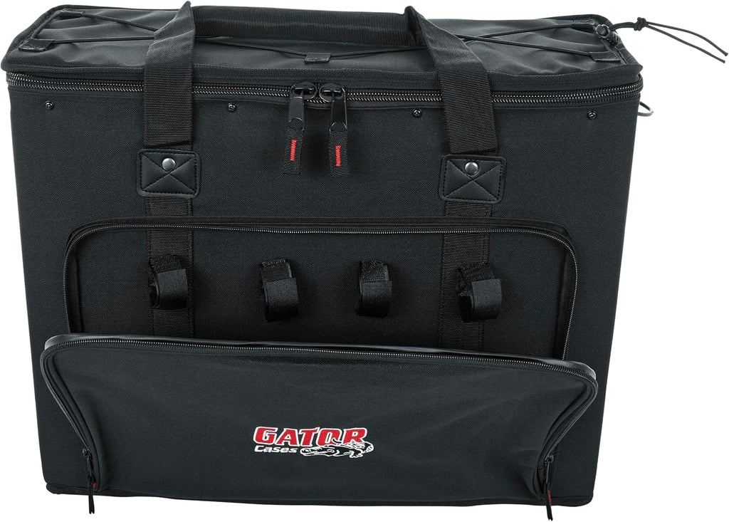 Gator Cases Rack Bag Series Portable 4U Rack Bag with 14' Rackable Depth, (GRB-4U)