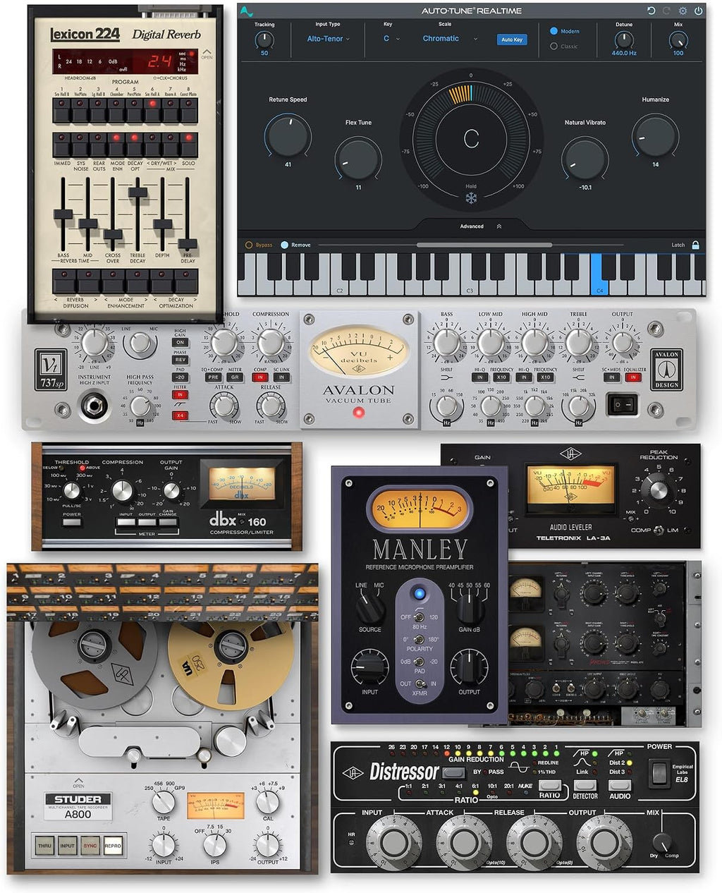 Universal Audio Apollo Twin X QUAD Gen 2 Studio + Edition Thunderbolt 3 Audio Interface