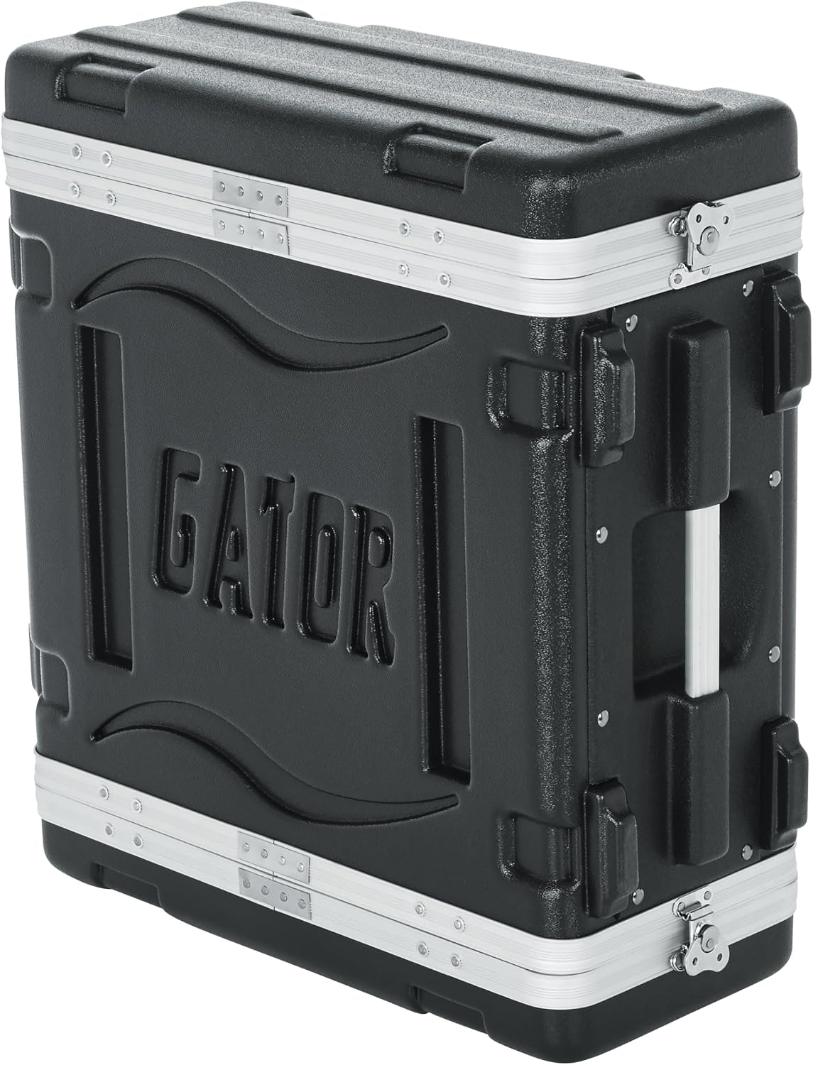 Gator Cases Lightweight Molded 4U Rack Case with Heavy Duty Latches, Standard 19.25' Depth, (GR-4L)