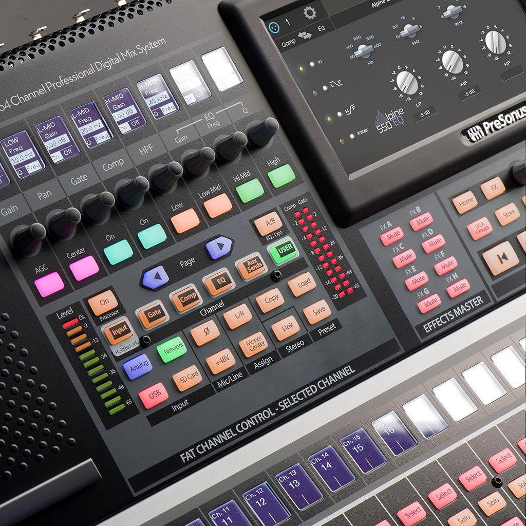 PreSonus StudioLive Series III 64S Digital Console Mixer with Studio One Pro Software