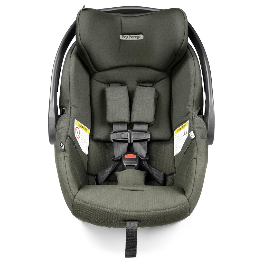 Peg Perego Primo Viaggio Nido - Rear Facing Infant Car Seat - Includes Base with Load Leg & Anti-Rebound Bar - for Babies 4 to 30 lbs - Made in Italy - Metal