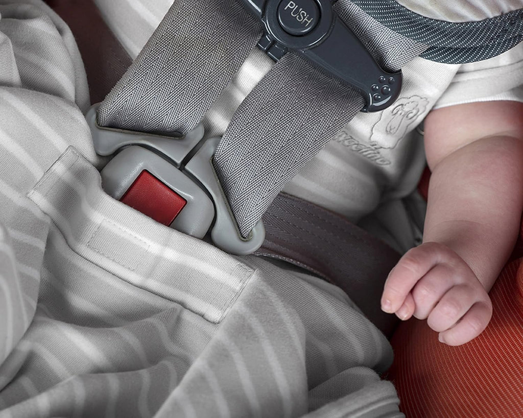 Woolino 4 Season Ultimate Baby Sleep Sack – Merino Wool Baby Sleep Bag, Organic Cotton, Temperature Regulating Wearable Blanket, Adjustable Sleep Sack 2–24 Months, All Season - Panda