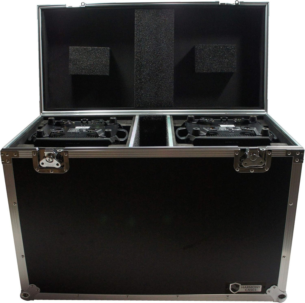 Harmony Audio HC2CH140SR Lighting Dual Space Medium Moving Head Light Flight Case New