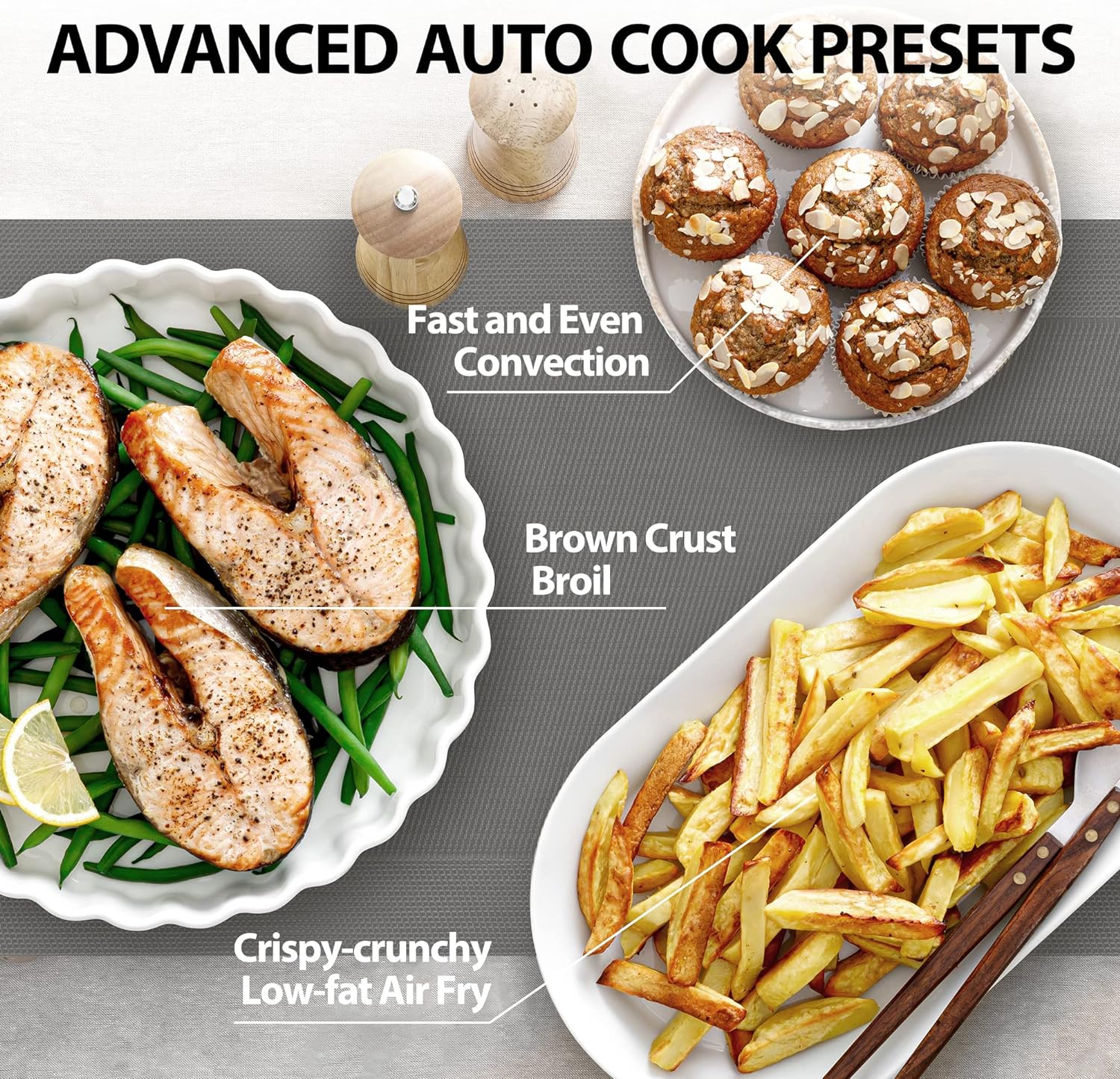 TOSHIBA Air Fryer Combo 8-in-1 Countertop Microwave Oven, with Convection, Broil, Odor Removal Mode, 12.4' Position Memory Turntable, Child-Lock, 1.0 Cu.ft, Black Stainless Steel, ML2-EC10SA(BS)