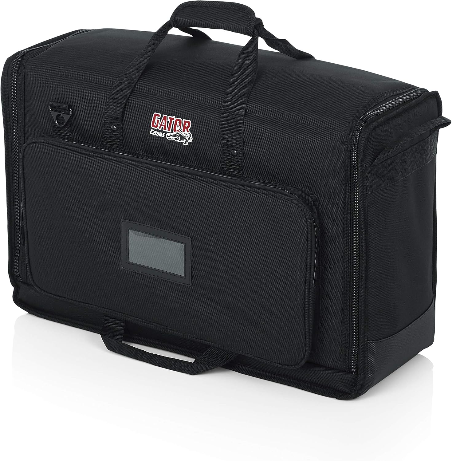 Gator Cases Padded Nylon Dual Carry Tote Bag for Transporting (2) LCD Screens, Monitors and TVs Between 19' - 24' and Sceptre 24-inch Professional Thin 1080p LED Monitor (E248W-19203R Series)