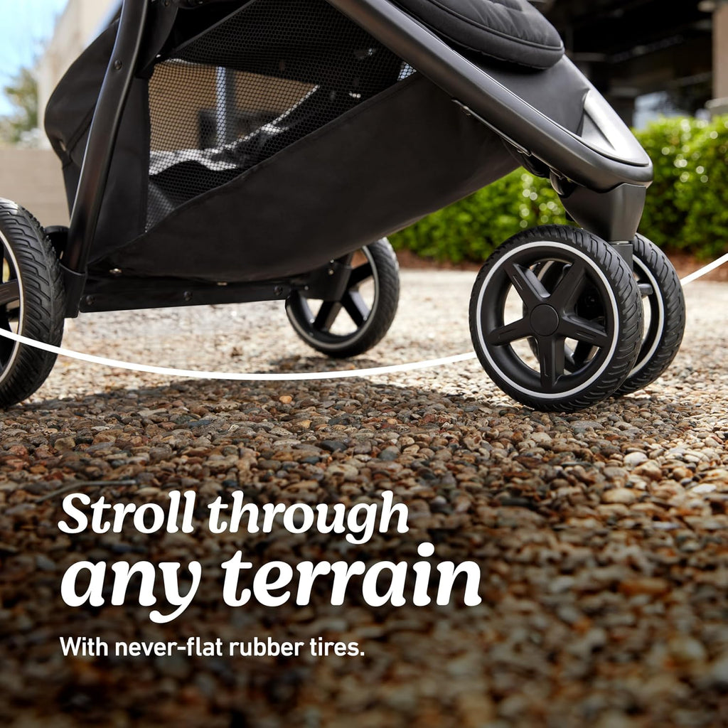 Graco® Outpace LX All-Terrain Travel System - Includes SnugRide Lite Infant Car Seat, Briggs, High-Performance Stroller/Car Seat Combo, Practical & Durable