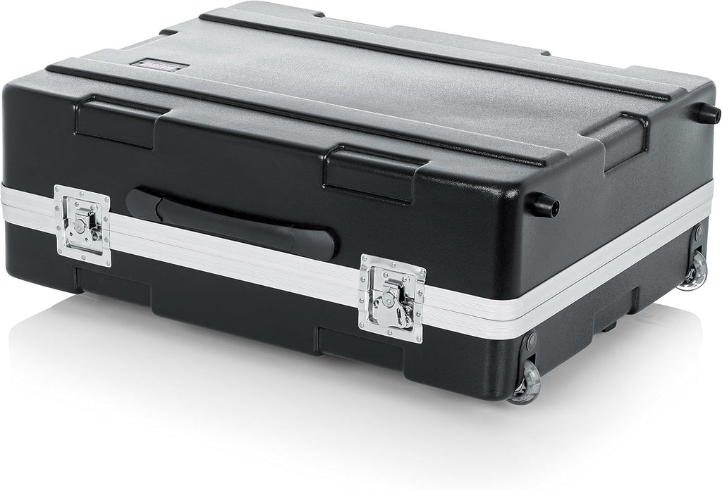 Gator Cases Lightweight Molded ATA Mixer Case with Wheels and Tow Handle, Fits Mixers 20' x 25' (G-MIX 20X25)