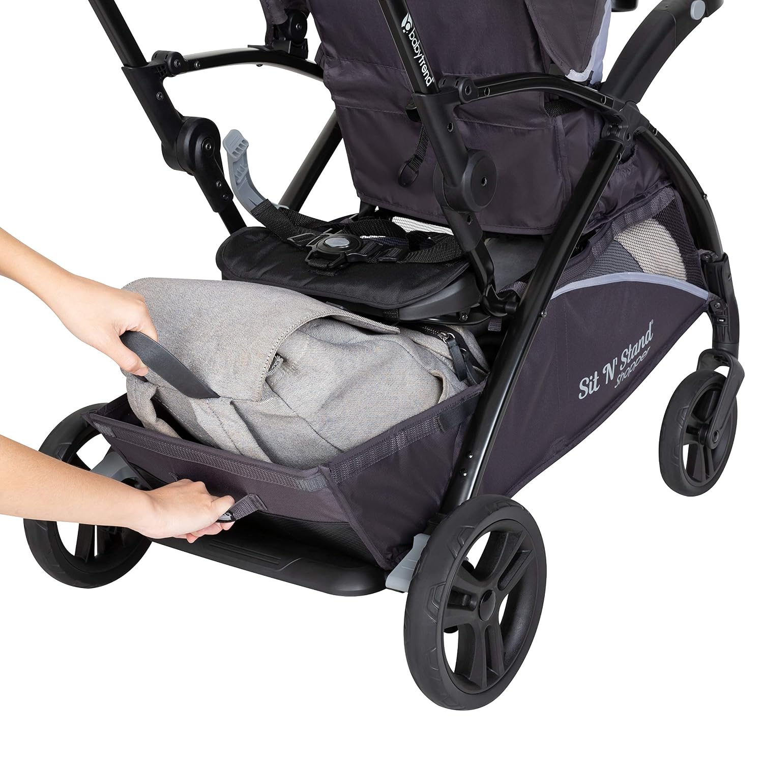 Baby Trend Sit N' Stand® 5-in-1 Shopper Stroller, Cassis