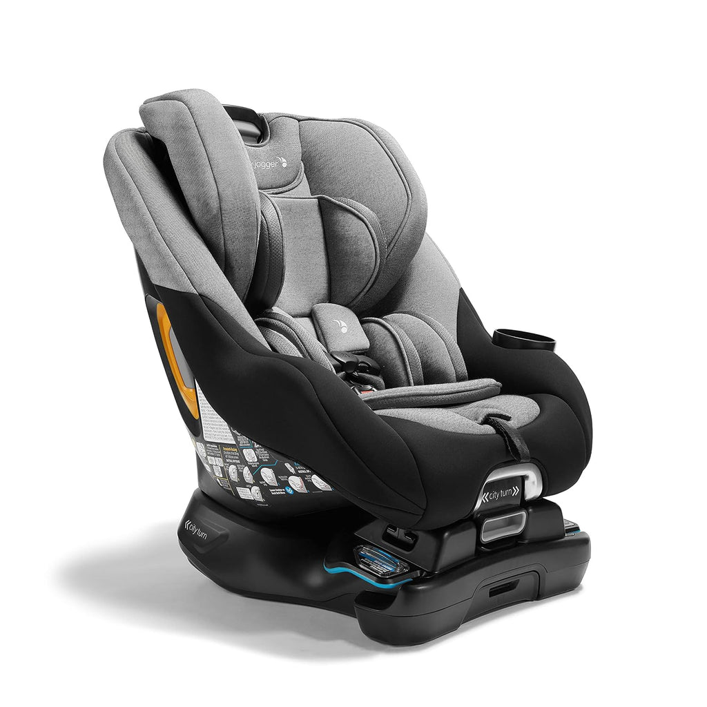 Baby Jogger® City Turn Convertible & Rotating Car Seat Onyx Black - Accommodates Newborn to Toddler with Rear and Forward Facing Modes