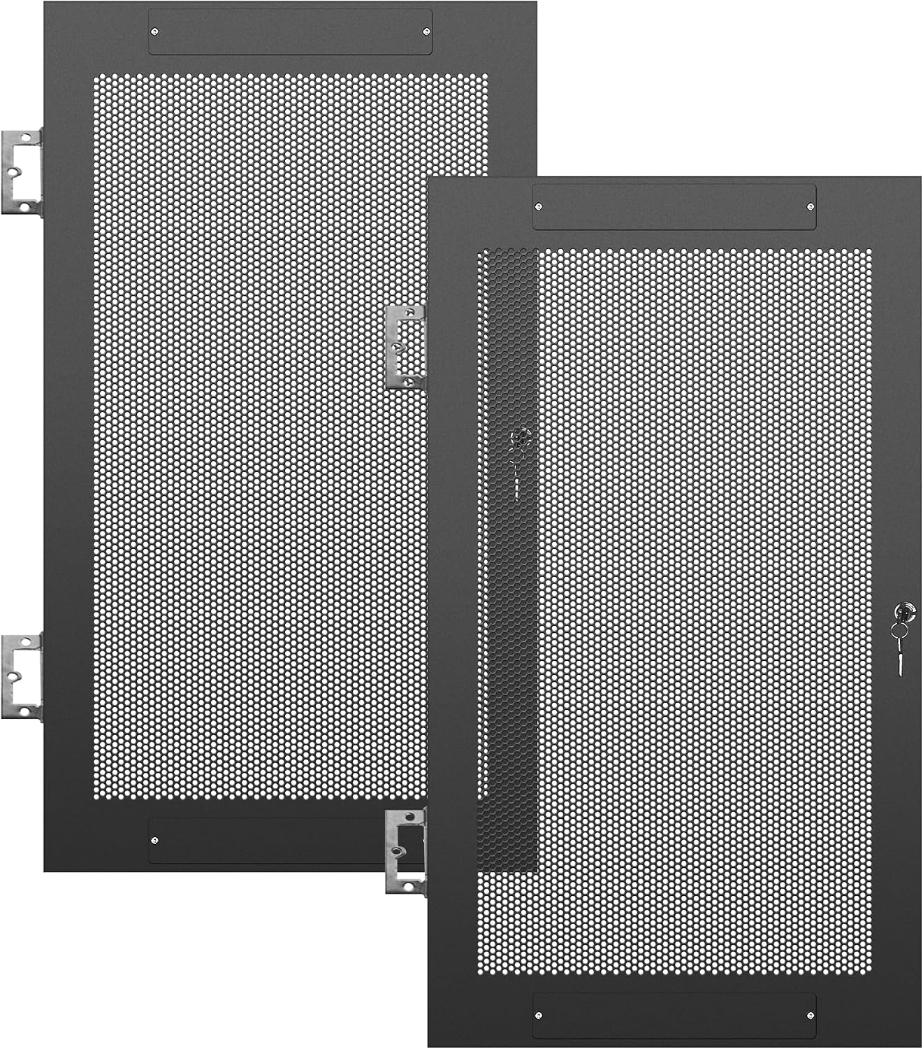 Sound Town Server Rack Doors, for STRK-M21U Server Rack (STRK-DS21U)