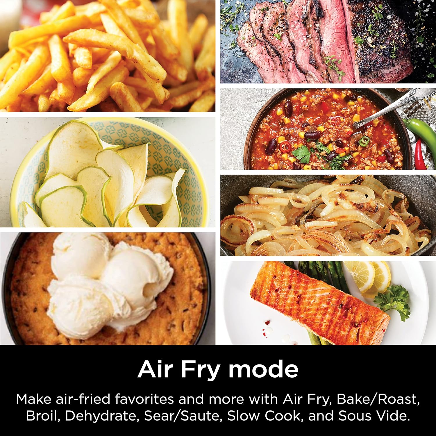 Ninja SF301 Speedi Rapid Cooker & Air Fryer, 6-Quart Capacity, 12-in-1 Functions to Steam, Bake, Roast, Sear, Sauté, Slow Cook, Sous Vide & More, 15-Minute Speedi Meals All In One Pot, Sea Salt Gray