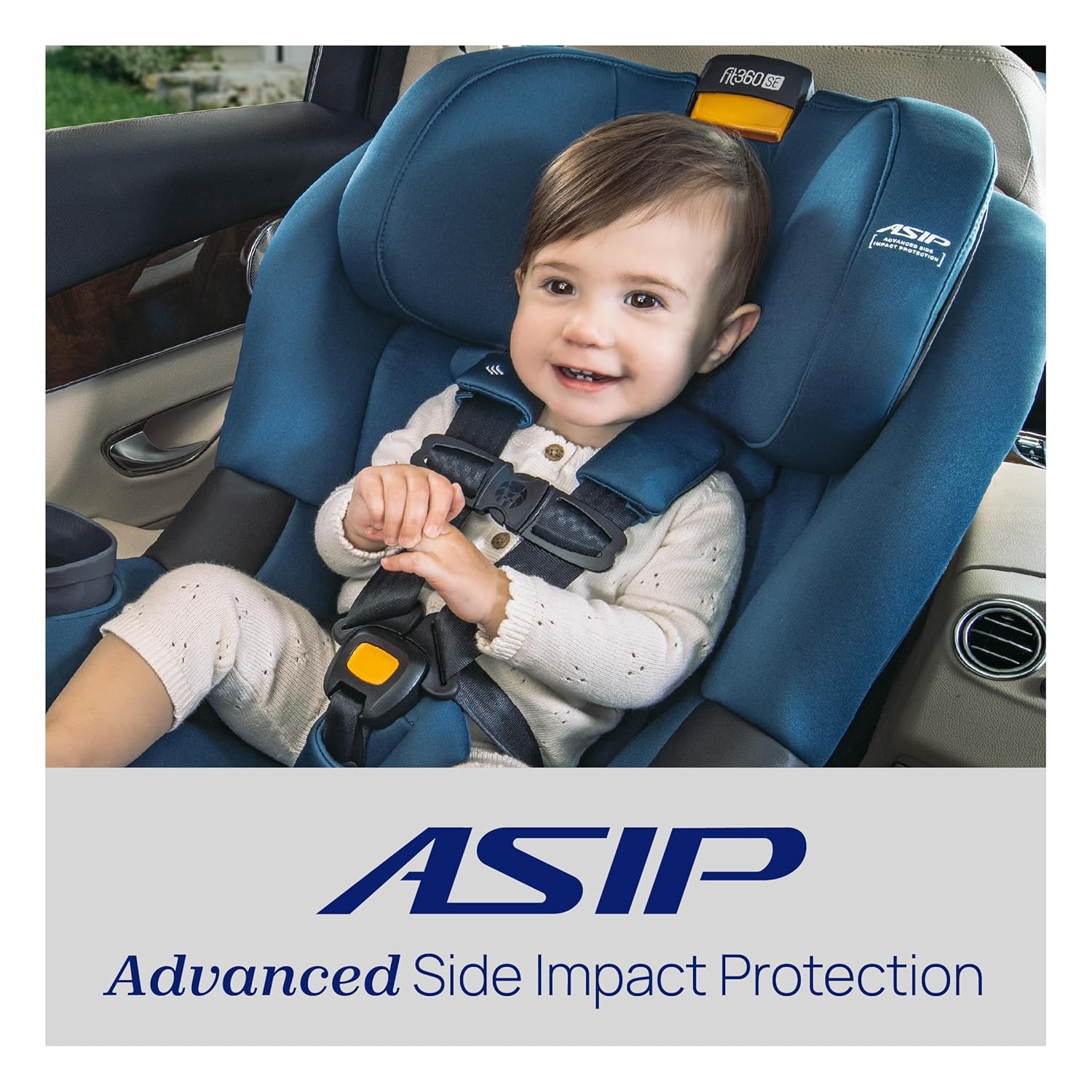 Chicco Fit360® SE ClearTex® Rotating Convertible Toddler Car Seat with 360 Degree Rotation for Rear-Facing and Forward-Facing Usage (No Infant Insert Included) | Lupine/Purple