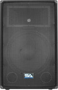 Seismic Audio - 15 Inch PA DJ Speaker 350 Watts PRO Audio - Mains, Monitors, Bands, Karaoke, Churches, Weddings