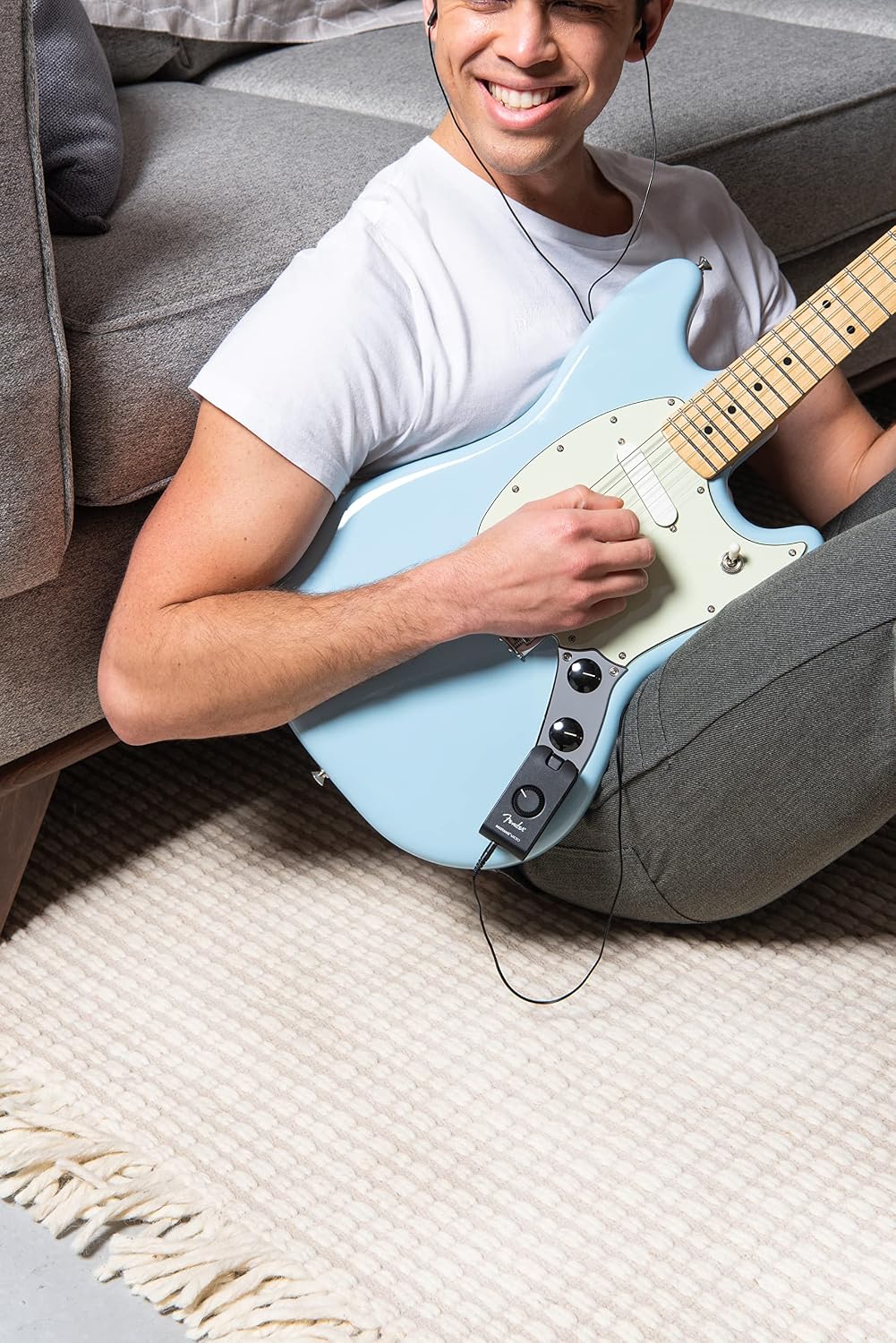 Fender Mustang Micro Headphone Amplifier, with 2-Year Warranty