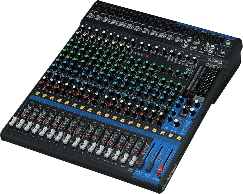 Yamaha MG20XU 20-Input 6-Bus USB Interface Mixer with Effects