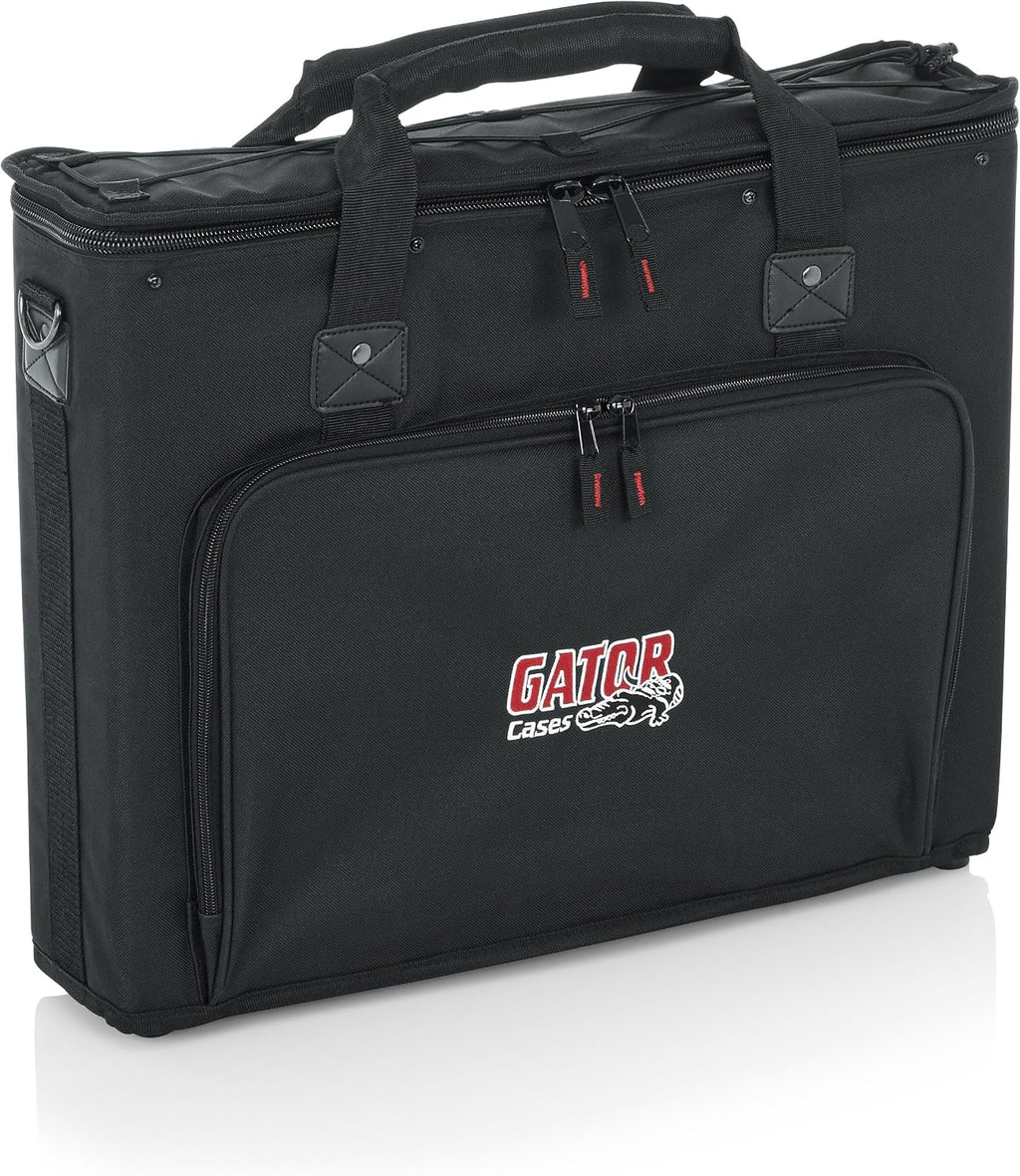 Gator Cases Portable 2U Rack Bag with 14' Rackable Depth, (GRB-2U)