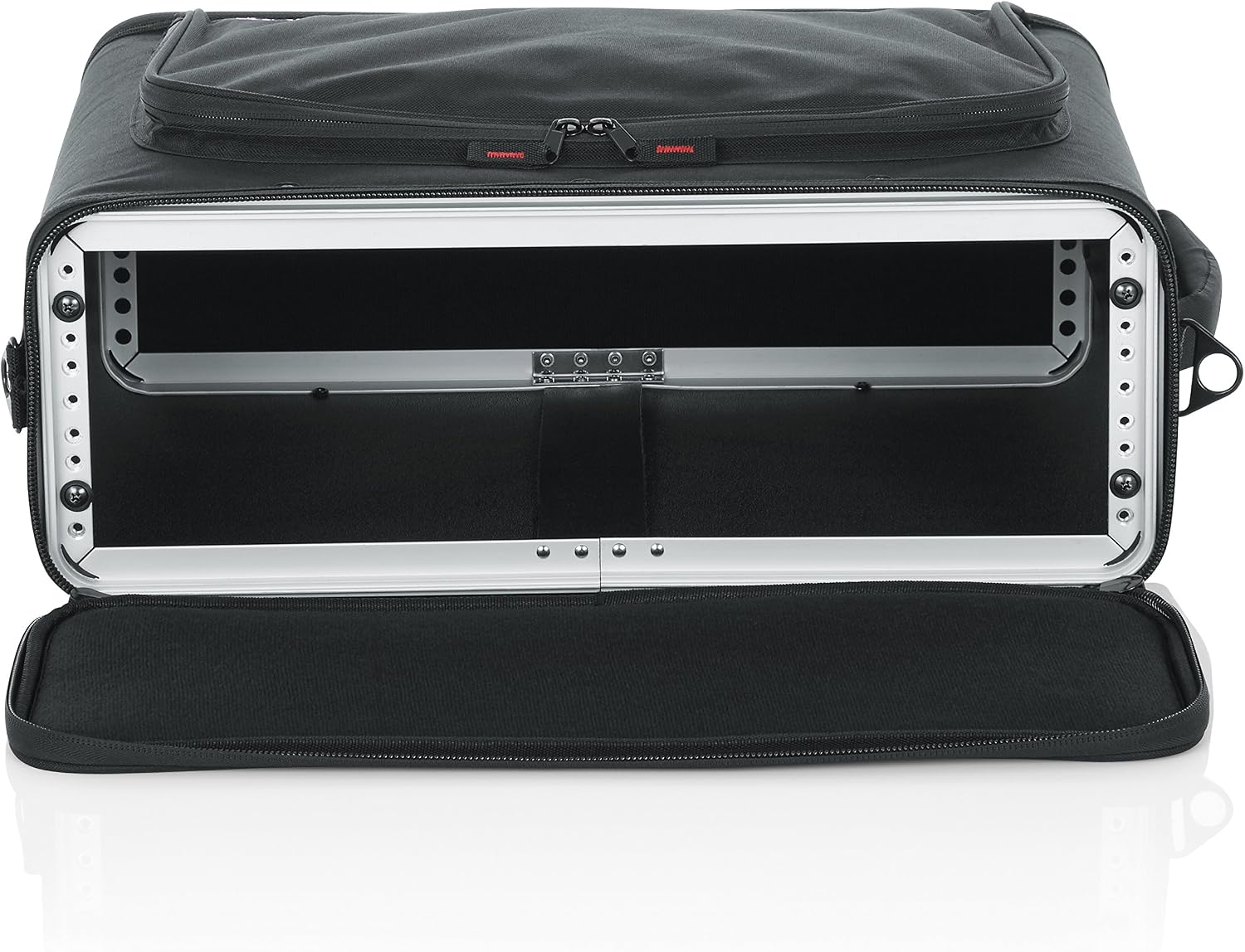 Gator Cases Lightweight Rack Bag with Removable Shoulder Strap Stage and Studio Equipment Case (GR-RACKBAG-3U)