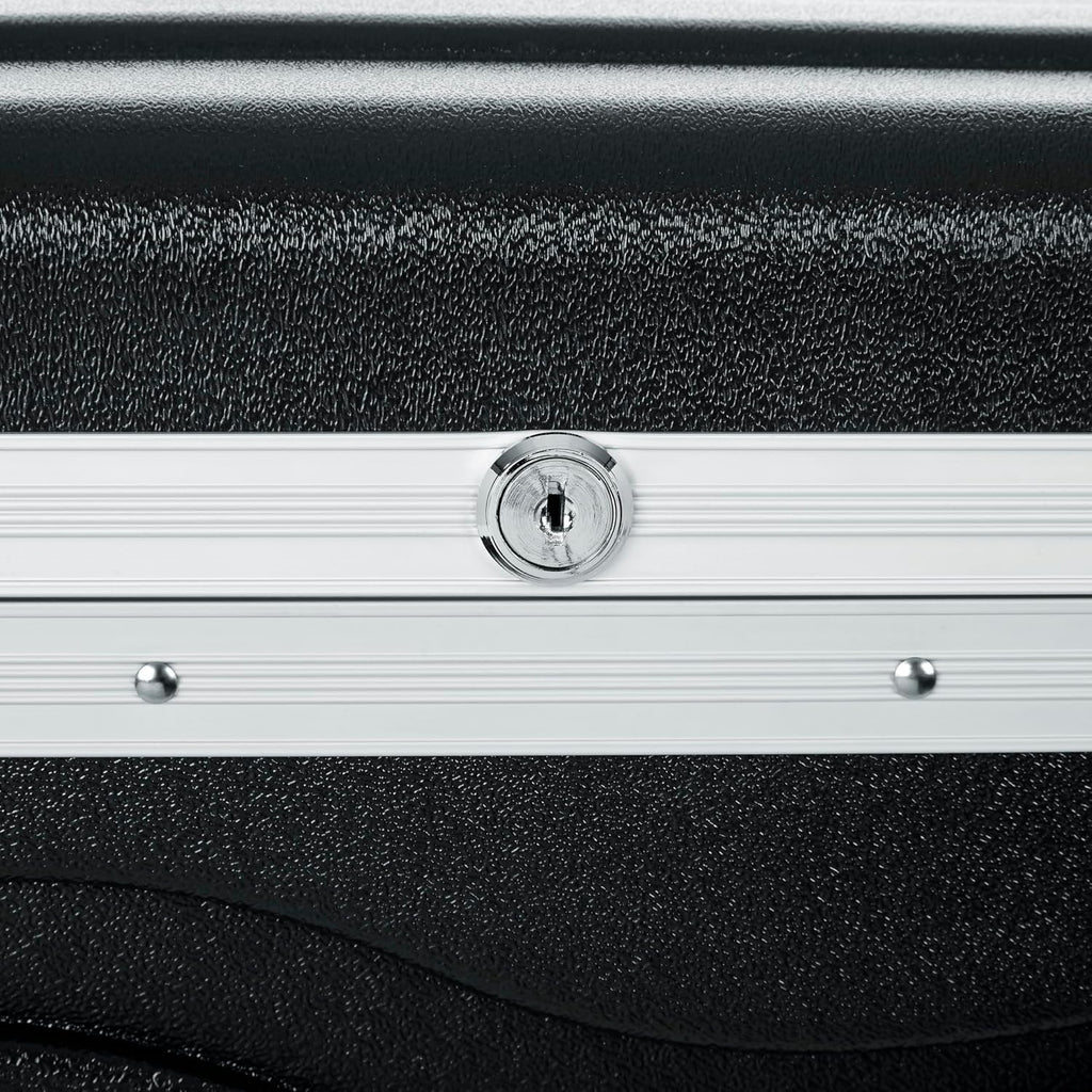 Gator Cases Lightweight Molded 10U Rack Case with Built-in Power Supply, Heavy Duty Latches, Retractable Tow Handle, and Recessed Wheels, 19.25' depth (GRR-10PL-US)