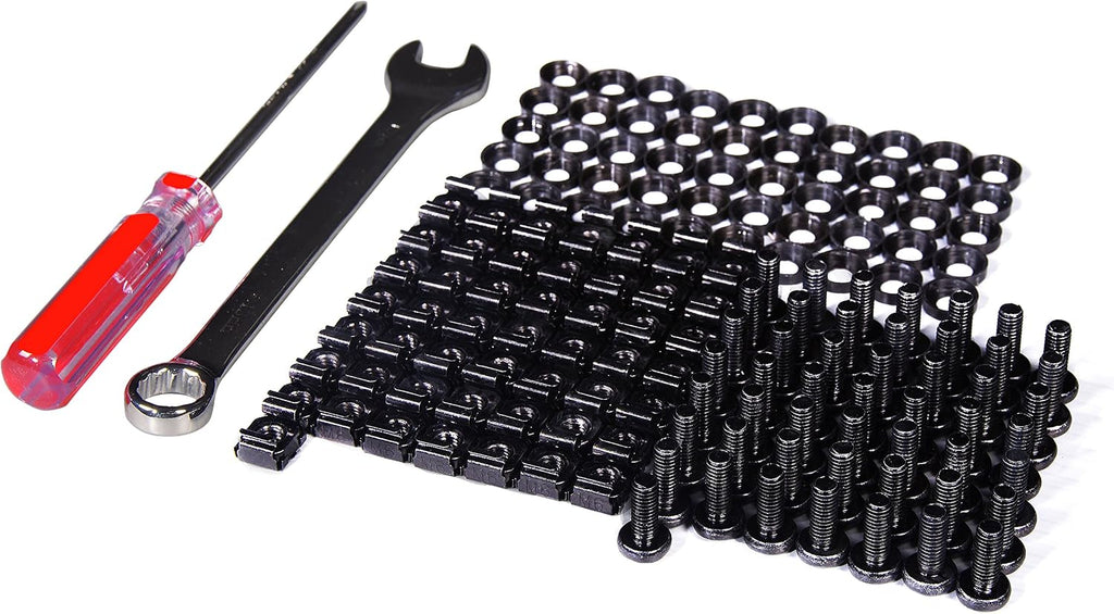 Rosewill 25U Open Frame Server Rack, 4-Post Network Server Rack, Adjustable Depth Frame Rack, Heavy Load Rack for Computer/Data/AV/IT Equipment/Network Equipment