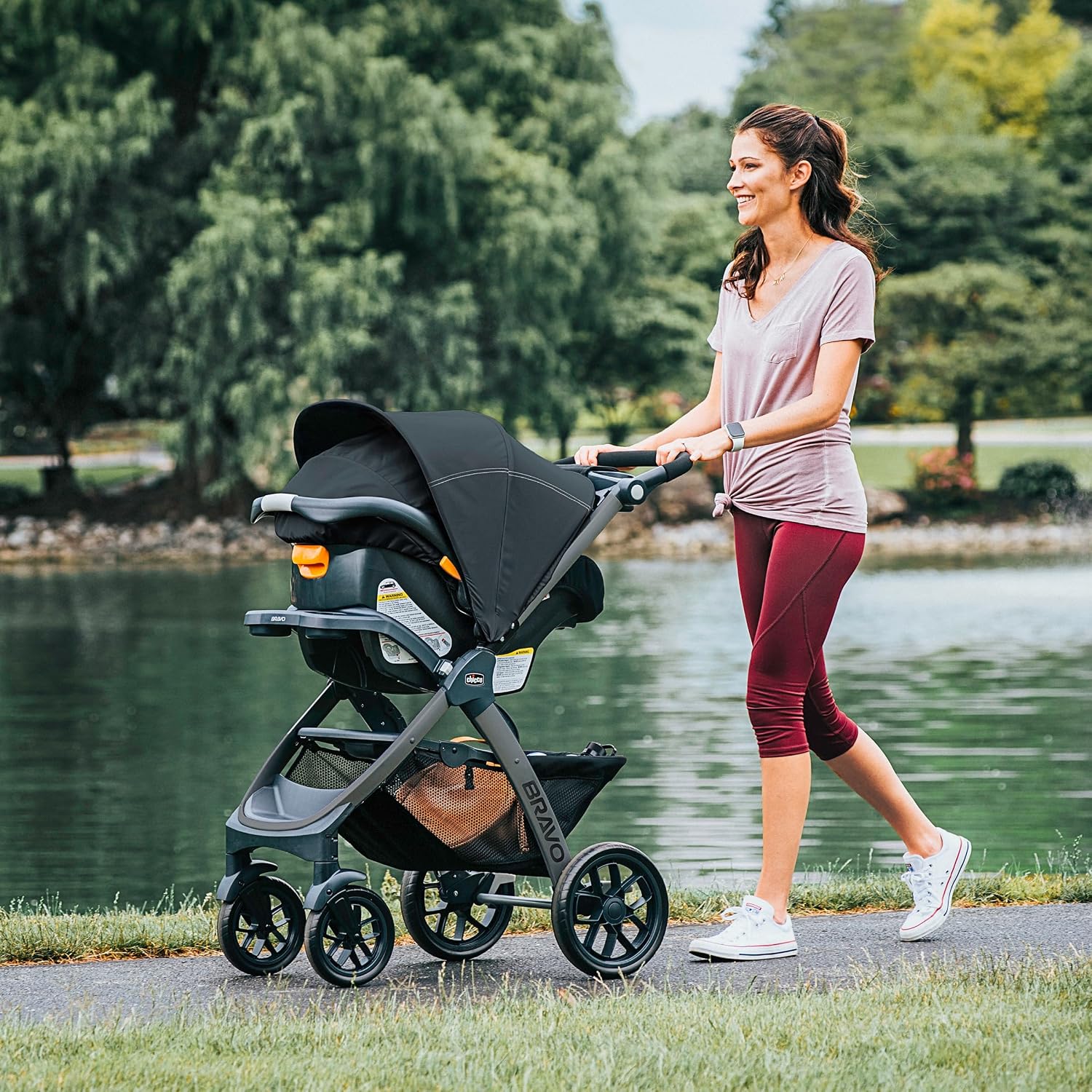 Chicco Bravo® Sport Trio Travel System | Iron