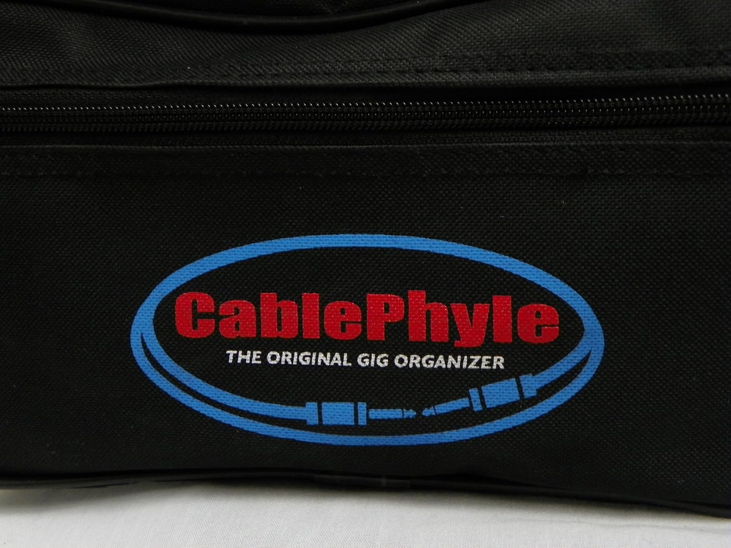 Professional 15-Slot Cable File Gig Bag, for Cords, Sound Equipment, DJ Gear, Musician Accessories, CFB-02