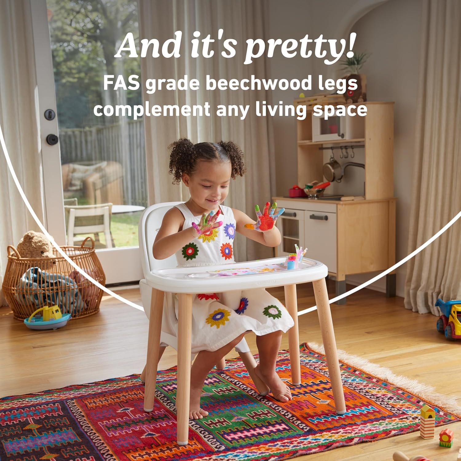 Graco® Table2Table Lux Highchair, 6 Growing Stages from Infant High Chair to Big Kid Chair and Table, Rhodes