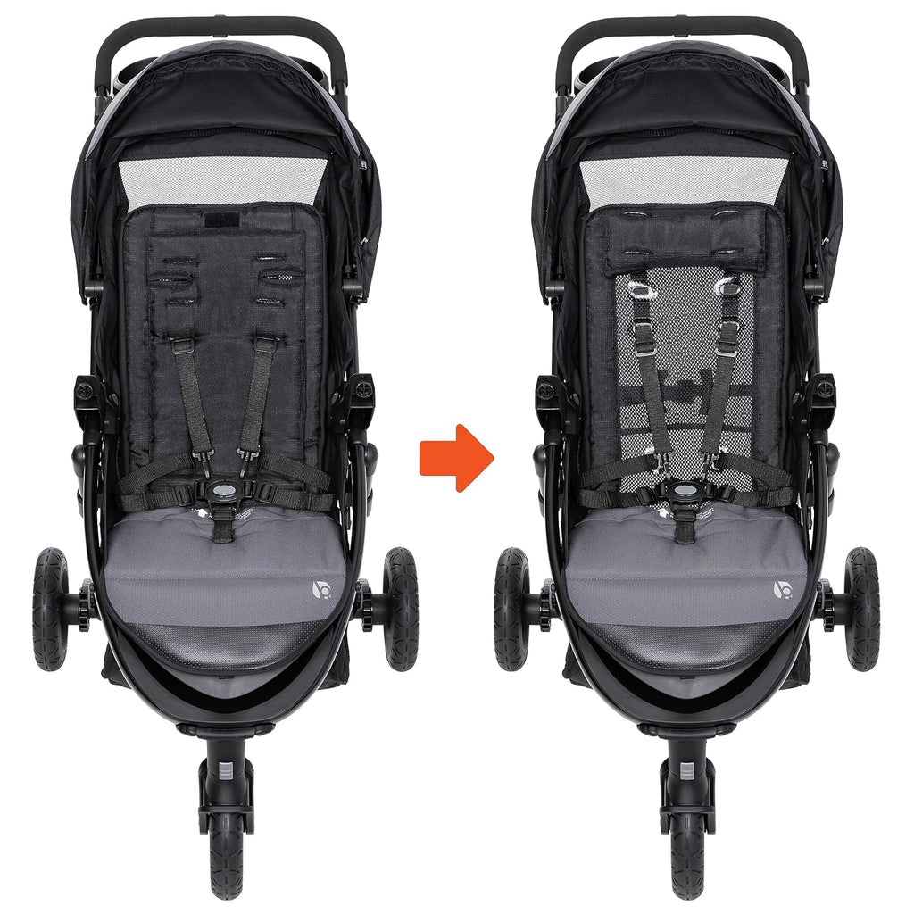 Baby Trend Passport® Seasons All-Terrain Stroller Travel System with EZ-Lift™ Plus Infant Car Seat, Dash Grey