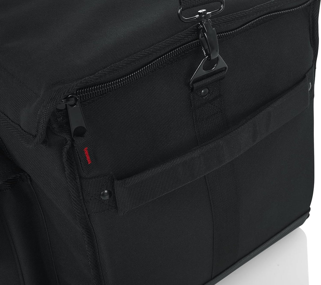 Gator Cases Studio Monitor Tote Bag Holds (2) Powered Monitors Up to 5' Driver Range, Fits JBL, Mackie, KRK, & More (G-STUDIOMON1)