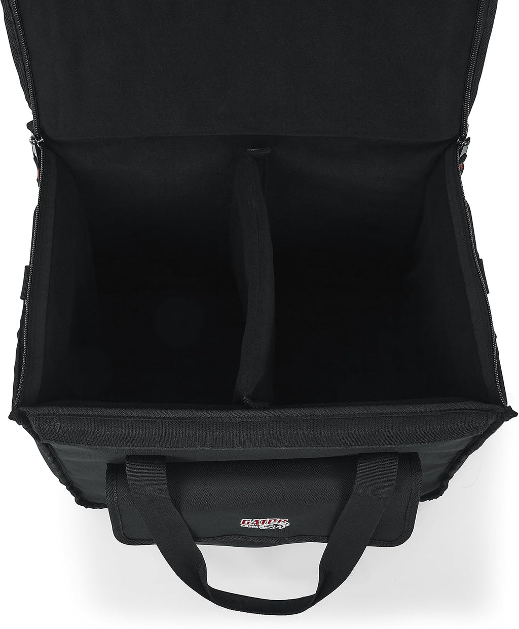 Gator Cases Studio Monitor Tote Bag Holds (2) Powered Monitors Up to 5' Driver Range, Fits JBL, Mackie, KRK, & More (G-STUDIOMON1)
