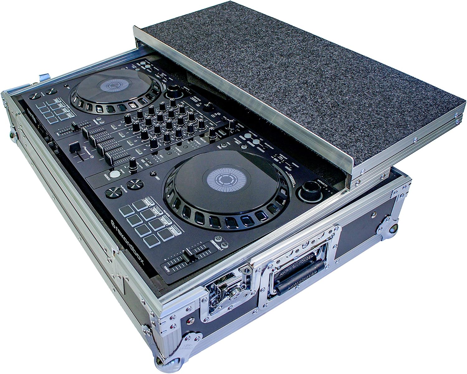 Harmony Audio HCDDJFLX6WLT Flight Glide Laptop Tray DJ Custom Case Pioneer DDJ-FLX6