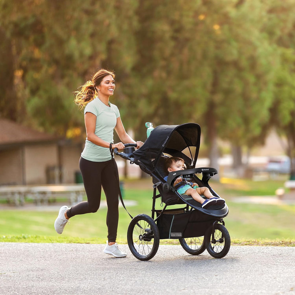 Baby Trend Expedition® DLX Jogger Travel System with EZ-Lift™ Plus Infant Car Seat, Dash Sage