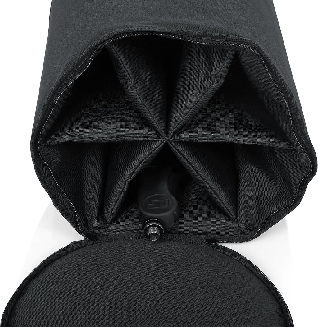 Gator Frameworks Single Compartment Carry Bag-Fits up to (6) Microphone Stands, (GFW-6XMICSTANDBAG)