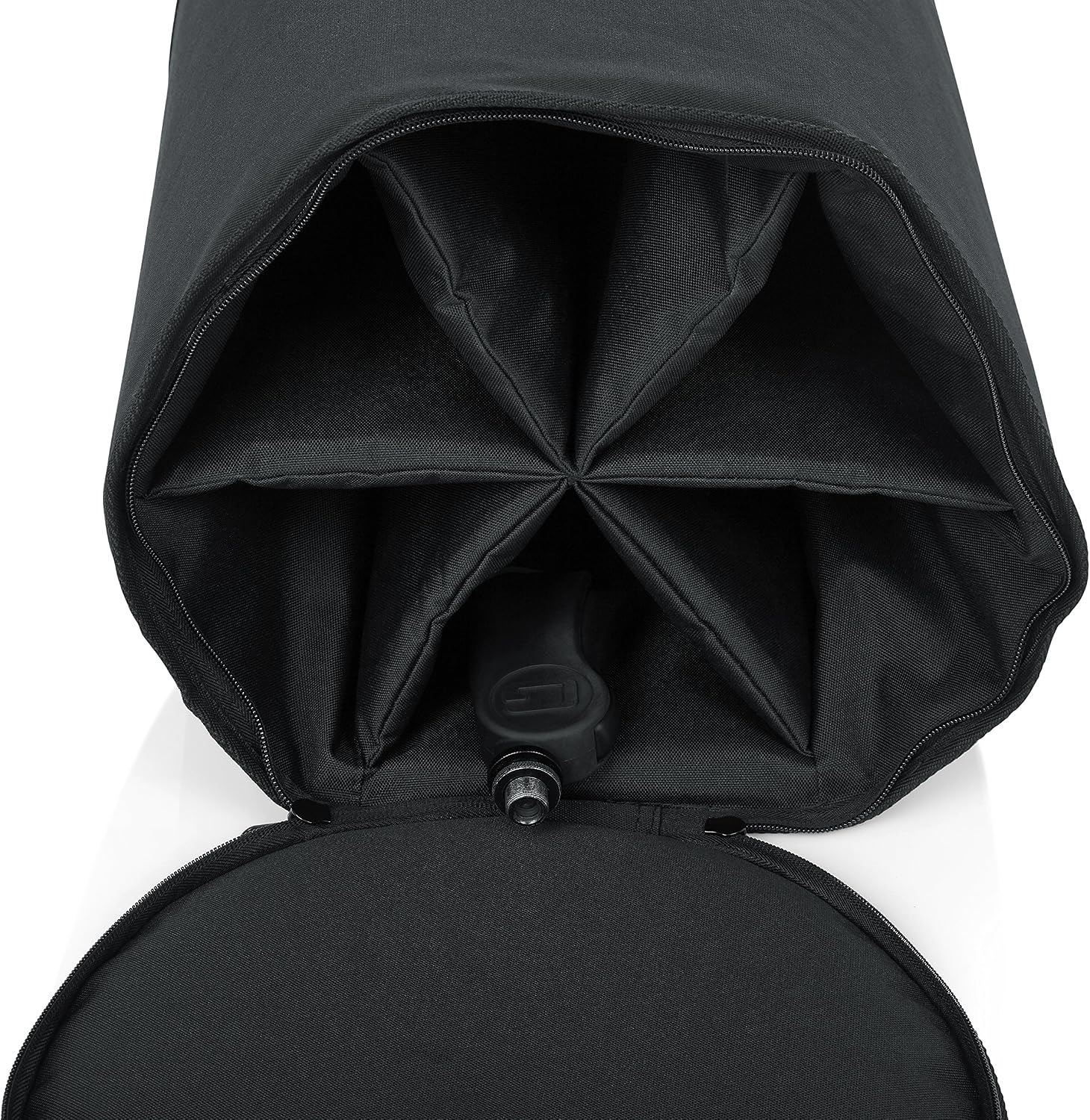 Gator Frameworks Single Compartment Carry Bag-Fits up to (6) Microphone Stands, (GFW-6XMICSTANDBAG)