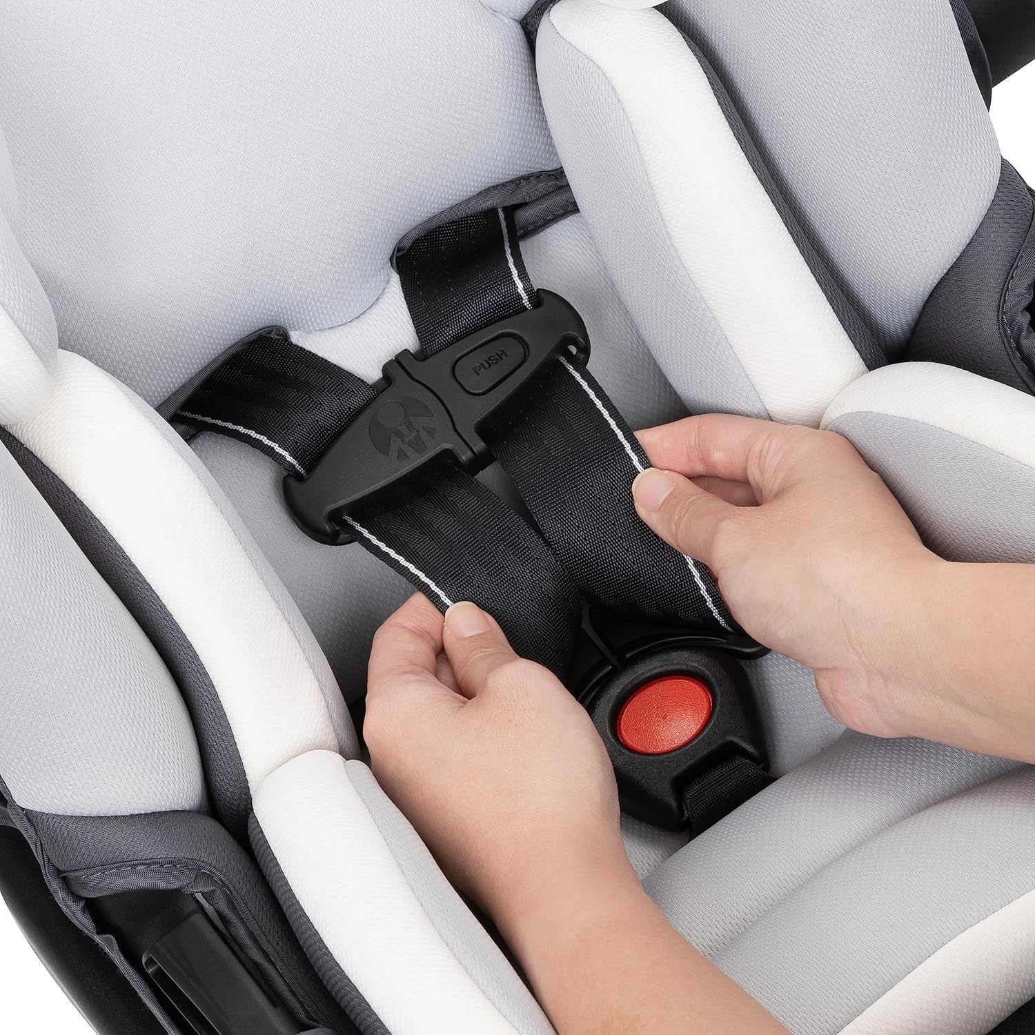 Baby Trend Secure-Lift Infant Car Seat, Dash Grey – Compact Lightweight Carrier, Infant Comfort Cushioning, Adjustable Harness Fit